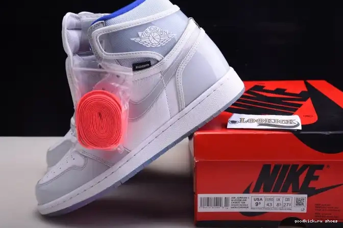 Cheap High CK6637-104 Racer Air Blue 1 White Retro Zoom Jordan 0606